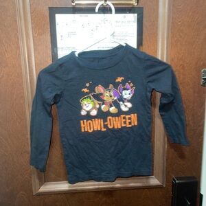 Paw Patrol Nickelodeon Howl-Oween Kids Long-Sleeve Shirt 5T